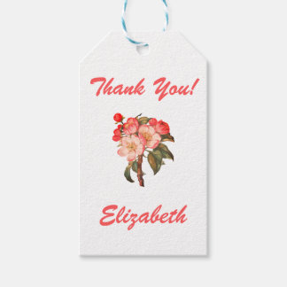 Customisable Thank You Gift Tags