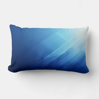 Customisable Throw Pillow – Blue Accent