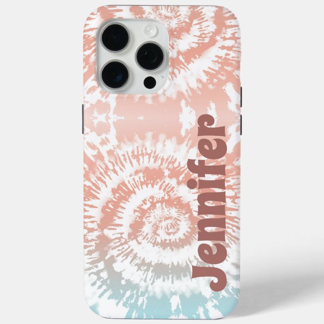 Customisable Tie Dye iPhone / iPad case (Back)