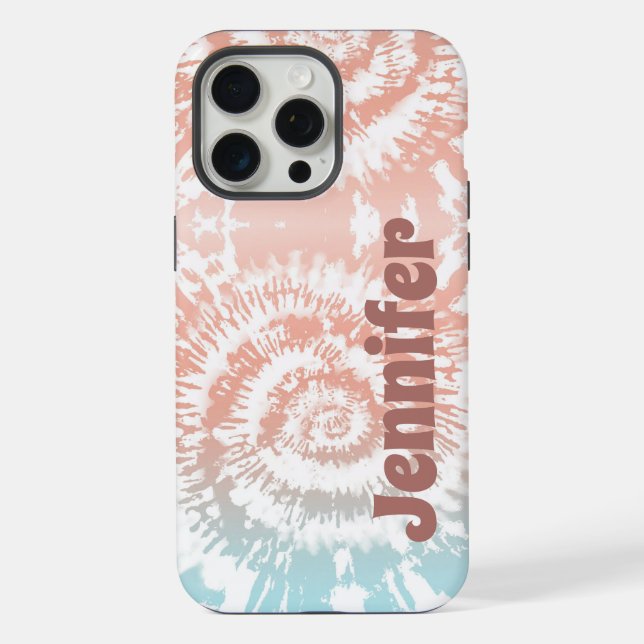 Customisable Tie Dye iPhone / iPad case (Back)