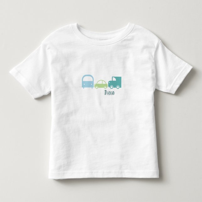 Customisable Toddler Tee - Traffic (Front)