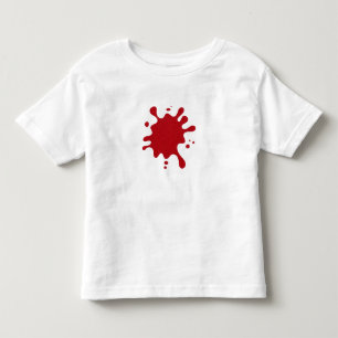 Customisable Tomato Red Paint Splat Tee
