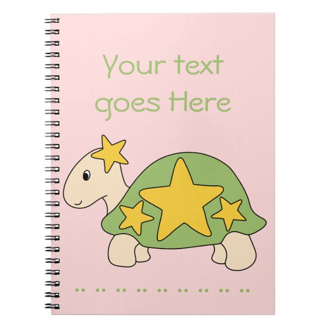 Customisable Tortoise Notebook 5 (Front)