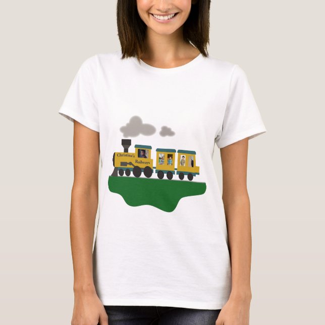 Customisable Train T-Shirt (Front)