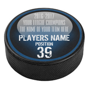 Customisable Trophy Hockey Hockey Puck