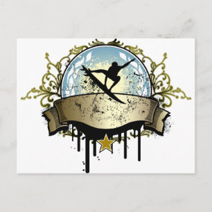Customisable Tropical Postcard