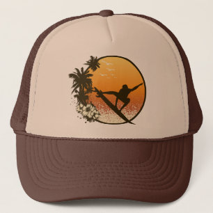 Customisable Tropical Trucker Hat