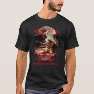 Customisable Type in Tiki Bar Template T-Shirt