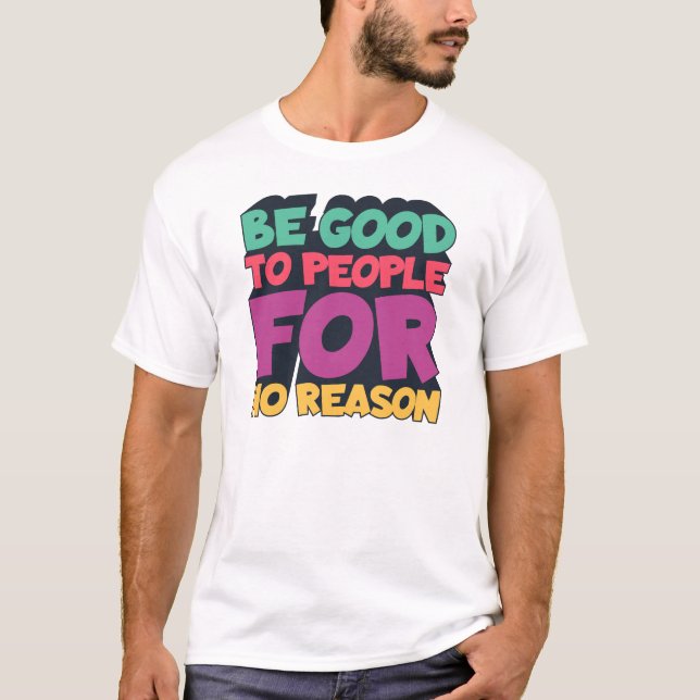 "Customisable Typography Tee – Inspiring Quotes  (Front)