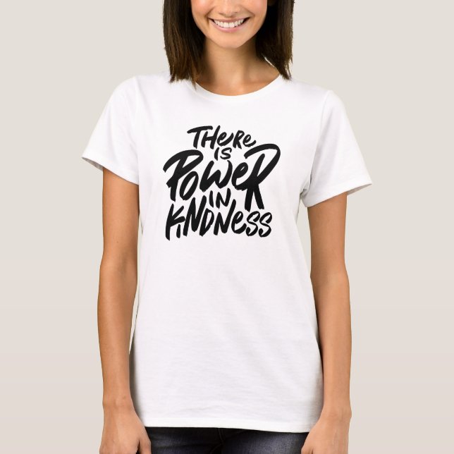"Customisable Typography Tee – Inspiring Quotes  (Front)