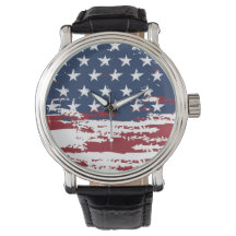 Customisable USA Flag  Watch