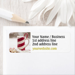 Customisable Use Your Own Photo Address Labels