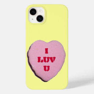 Customisable Valentine Candy Heart Case-Mate iPhone 14 Plus Case