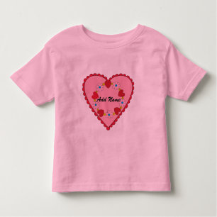 Customisable Valentine Toddler T-shirt