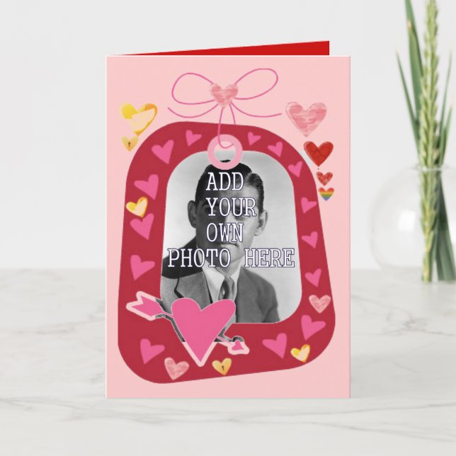 Customisable Valentine's Day Greeting Card - Gifts (Front)