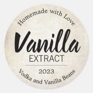 Customisable Vanilla Extract Label BL_02rdbkv2