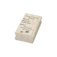 Customisable Vanilla Extract Label