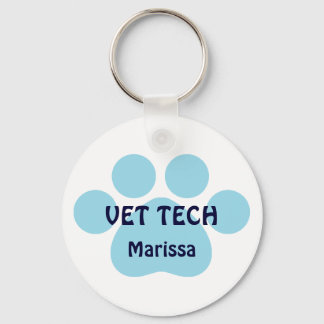 Customisable Vet Tech Keychain