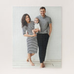 Customisable Vetical Family Photo Puzzle<br><div class="desc">Add a unique twist on family fun with this custom family photo puzzle.</div>