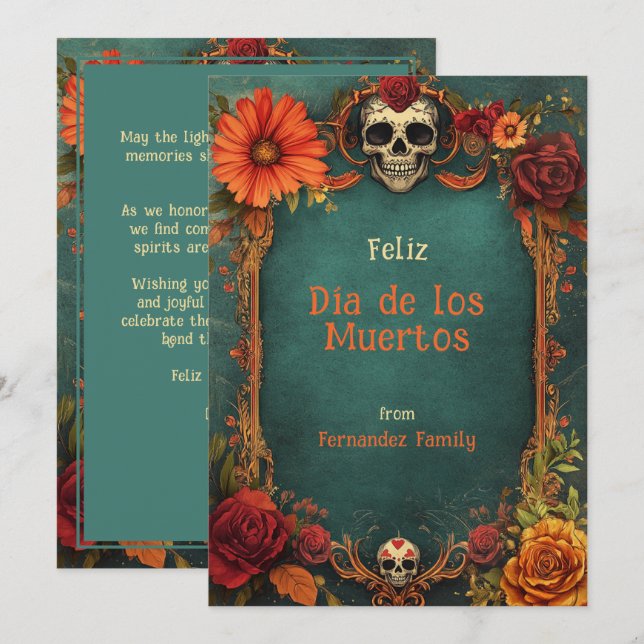 💀Customisable Vibrant Remembrance (Front/Back)