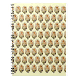 Customisable Vintage Cherubs Notebook