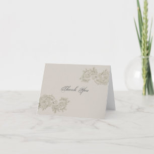 Customisable Vintage Inspired Note Card