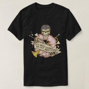 Customisable Vintage Skull T-Shirt