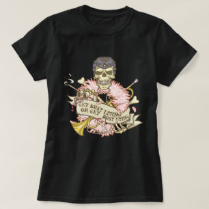 Customisable Vintage Skull T-Shirt