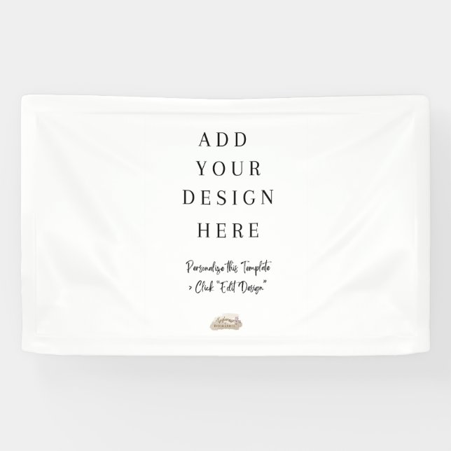 Customisable Vinyl Banner (Horizontal)