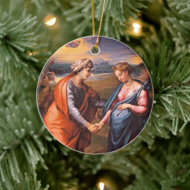 Customisable Visitation Ceramic Tree Decoration (Tree)