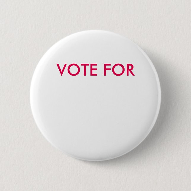 Customisable "Vote For" Button (Front)