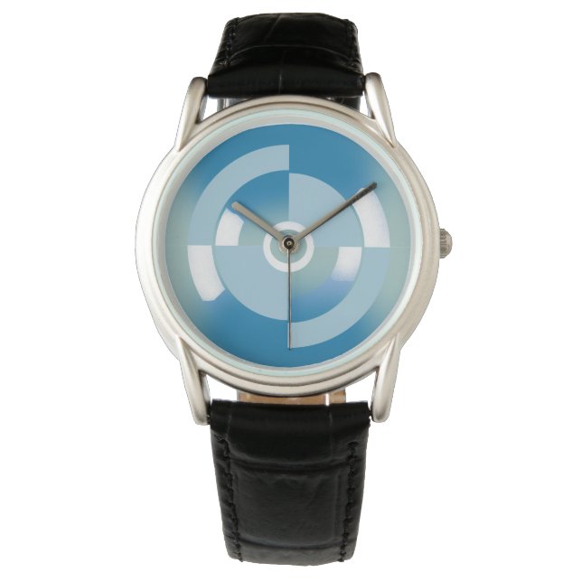 Customisable Watch with Abstract Circle (Front)