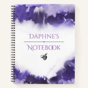 Customisable Watercolor Notebook