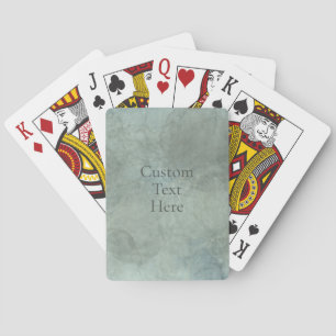 Customisable Watercolor Playing Cards