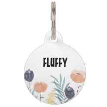 Customisable watercolor wildflowers