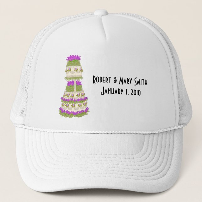 Customisable Wedding Cake Hat (Front)
