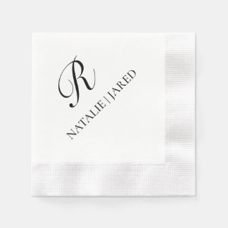 Customisable Wedding Cocktail Napkin