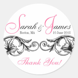 Customisable Wedding Favour or Cake Box Labels Pin