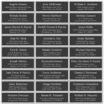 Customisable wedding guest address labels sticker<br><div class="desc">Easy to personalise,  names and addresses / individual wedding shipping address label stickers for guests. Black and white</div>