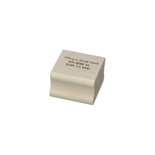 Customisable Wedding Invitations Thank You  Rubber Stamp
