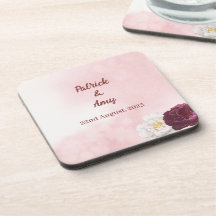 Customisable Wedding Party Coaster