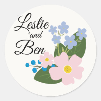 Customisable Wedding Sticker