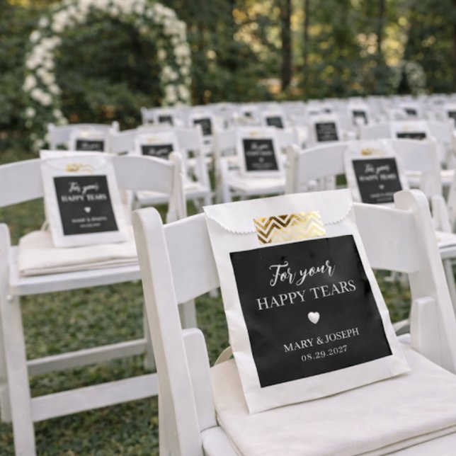 Customisable Wedding Tissue Paper Packs  Favour Bags (Creator Uploaded)