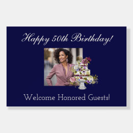 Customisable Welcome Party Sign Foam Boards