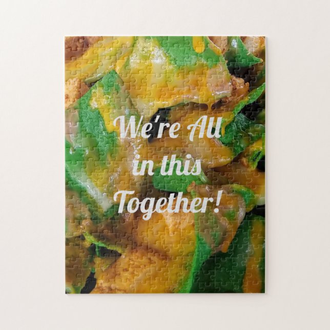 Customisable "We're All in this Together!" Jigsaw Puzzle (Vertical)