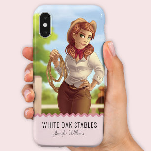 Customisable Western Cowgirl iPhone 14 Case