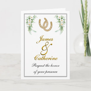 Customisable Western Wedding Cards