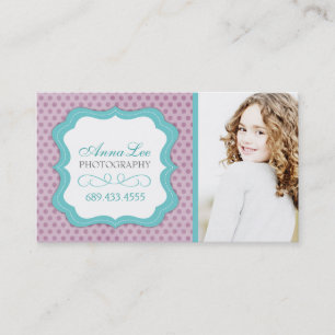 Customisable Whimsical Photographer Business Cards