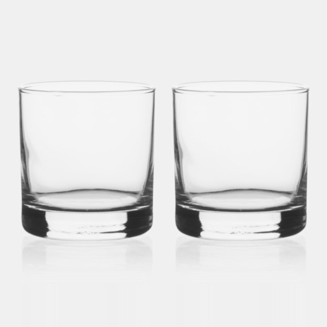 Customisable Whiskey Glass (Front)