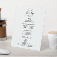 Customisable WIFI password for Guest Your logo 